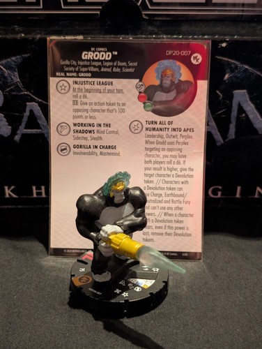 Heroclix gorilla grodd - dc, le